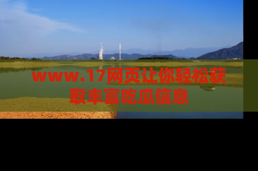 www.17网页让你轻松获取丰富吃瓜信息