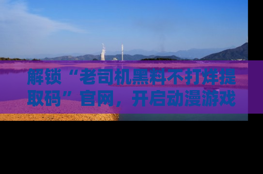 解锁“老司机黑料不打烊提取码”官网，开启动漫游戏的新次元之旅！