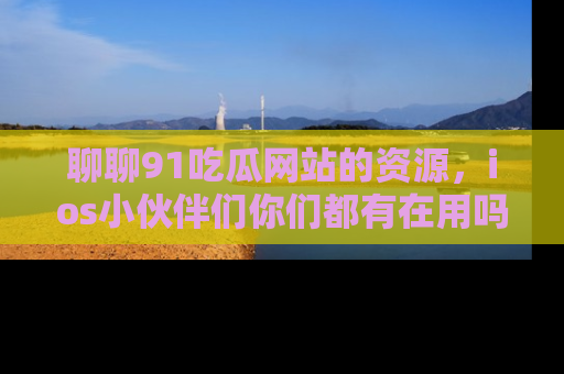 聊聊91吃瓜网站的资源，ios小伙伴们你们都有在用吗？